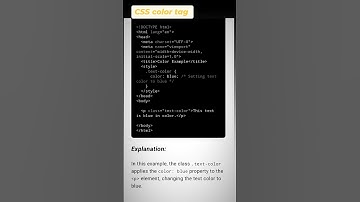 "Master CSS Colors: How to Style Text and Backgrounds Like a Pro!"