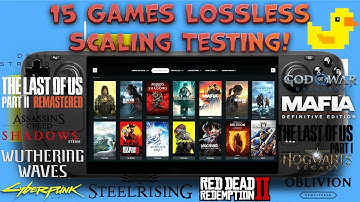 15 Demanding Games on Steam Deck – Lossless Scaling Testing: LSFG
