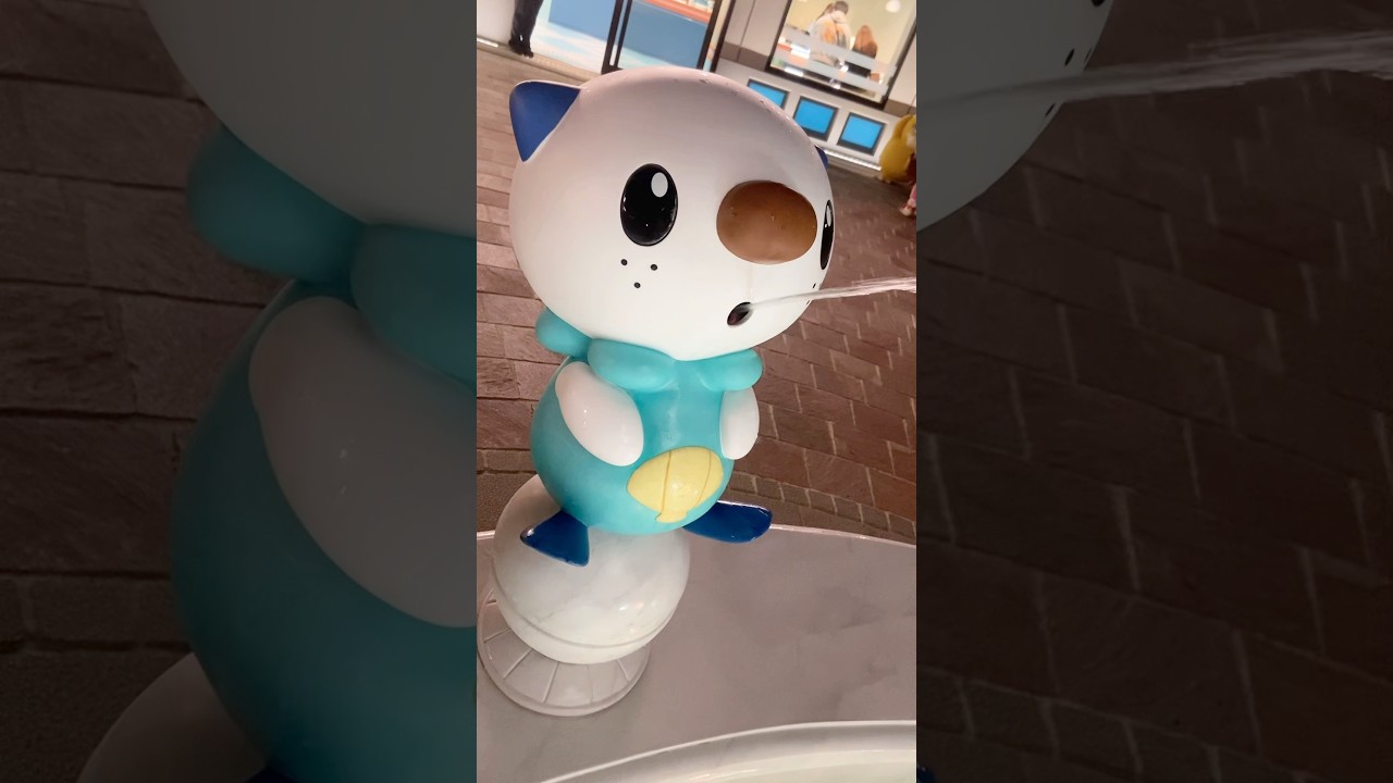 ポケパークカントー】ミジュマルのみずでっぽう #ポケモン #ポケパーク