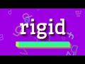 How to say rigid High Quality Voices