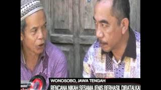 Pernikahan sesama jenis di wonosobo gegerkan warga - iNews Malam 16/03