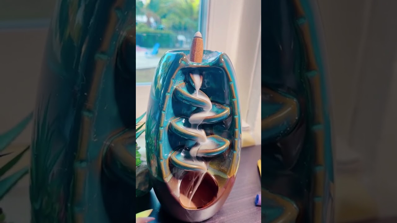 Cone your way to serenity with Inscents 🌸✨. Let every breath fill you with calm and peace. #shorts