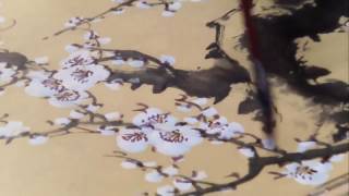 Chinese Traditional Art Cherry Blossom Paintings