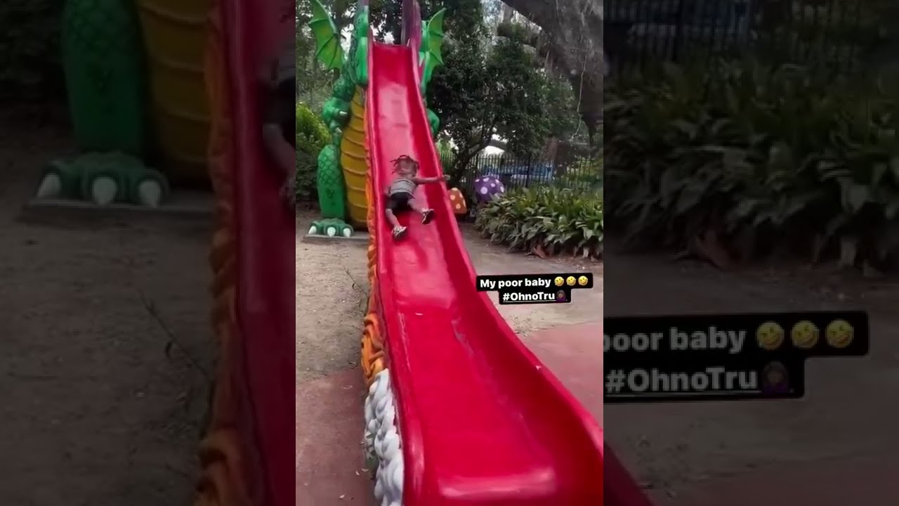 Funny Video Kid On Slide At Park Shorts Youtubeshorts