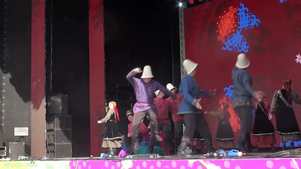 Танцы народов России, Часть XIX / Russian Dance, Ethnic Festival, Moscow #yurbau