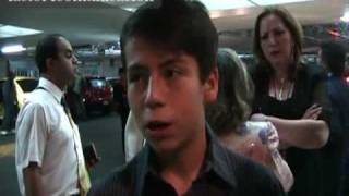 Young talent Adrian Alonso aims to follow in the footsteps of one of his favorite actors Mel Gib