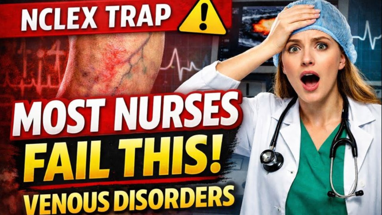“Why 80% of Students Miss These Venous Disorder NCLEX Questions”