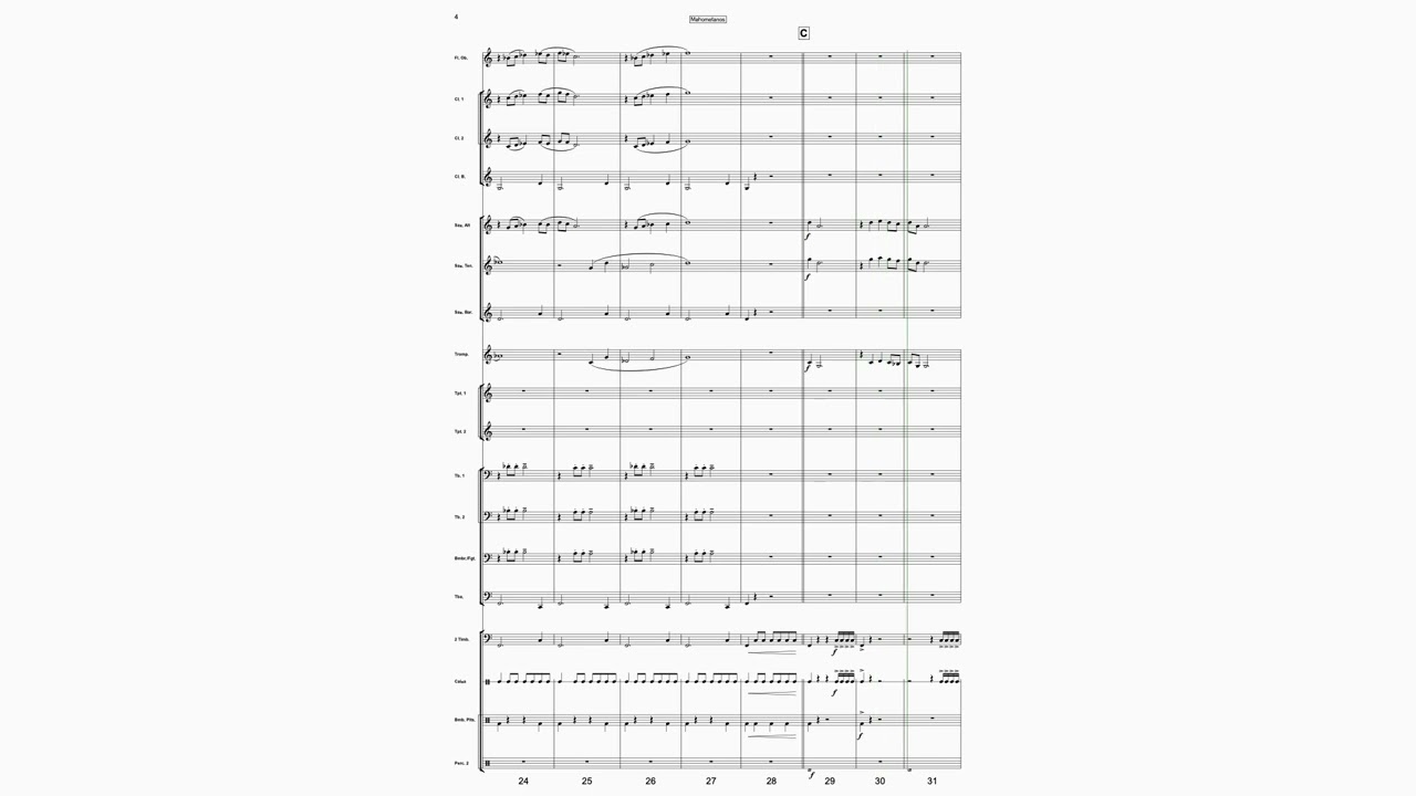 Mahometanos - Marxa Mora per a Banda Infantil