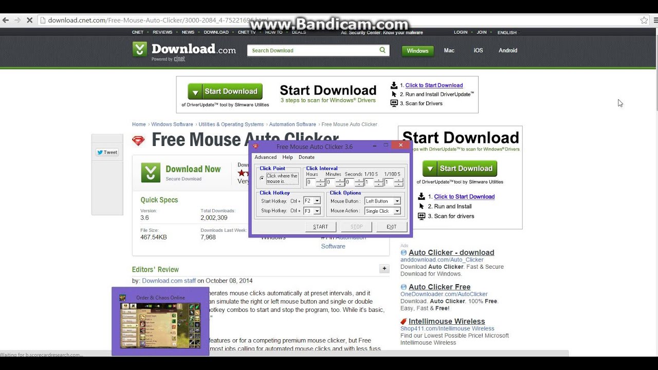 fast auto clicker download free