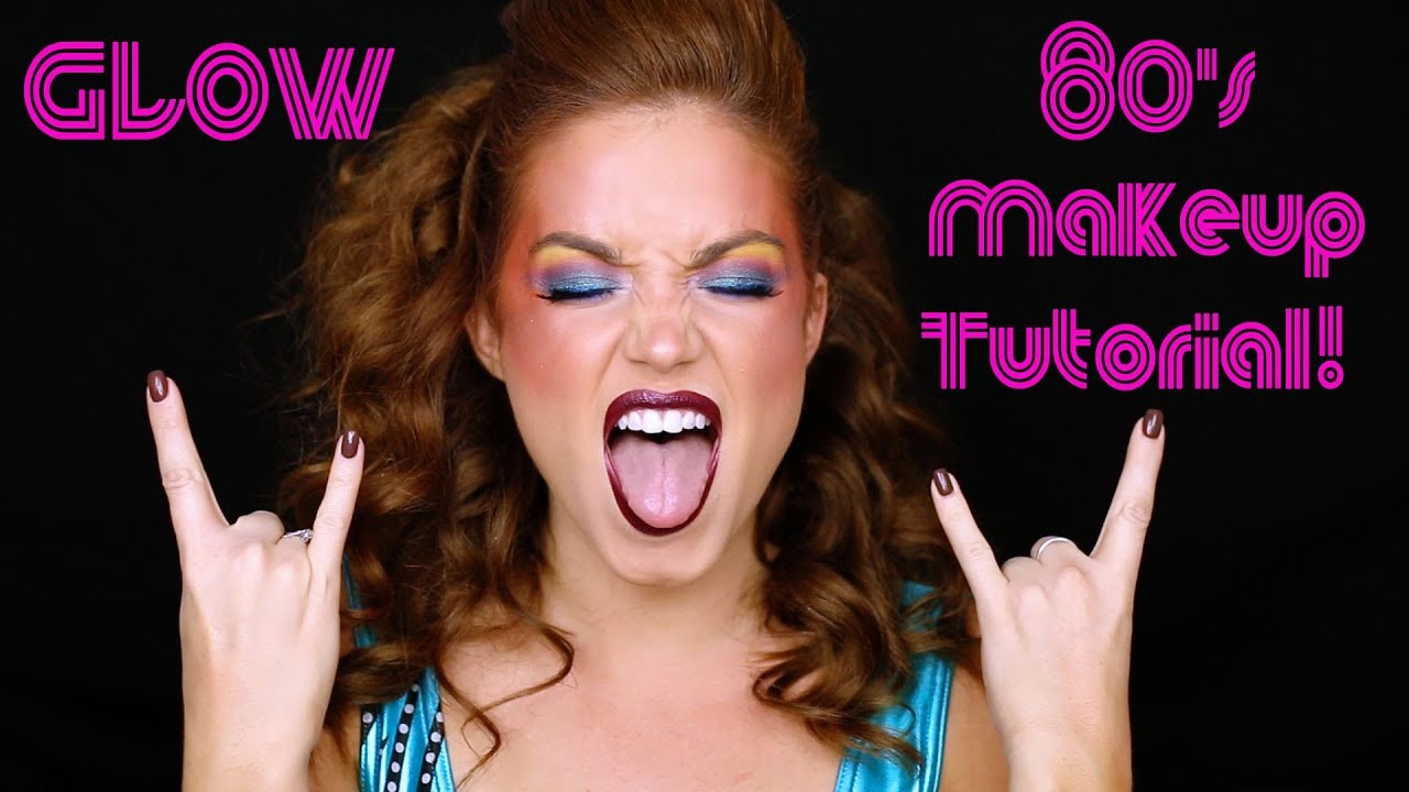 1980's GLAM ROCK Makeup Tutorial | Makeup Through the - YouTube