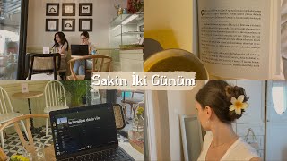 Sakin 2 Günüm ♡ Sohbet, Ders ve Kişisel Gelişim l Üniversite günlükleri