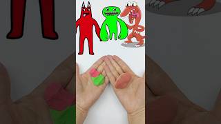 Garten of Banban &amp; Rainbow Friends Color Mix! 🌈✨ #shorts #colormix #satisfying #colormixing