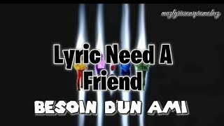 Chris Brown - Need a friend (lyric) et traduction française 🎶🎼🎶🌏