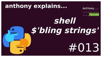 shell bling strings!  (beginner - intermediate) anthony explains #013