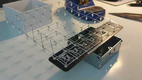 Hobby Components 8x8x8 Cube Kit (Arduino Compatible) assembly and review LED cube