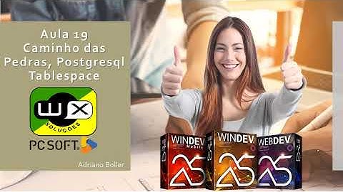 Aula 19 - Caminho das Pedras - Widev, Postgresql e como usar os Tablespaces