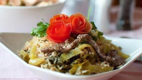 CÁCH LÀM CƠM RANG DƯA BÒ NGON ĐƠN GIẢN | HỌC NẤU ĂN - MONNGONTV