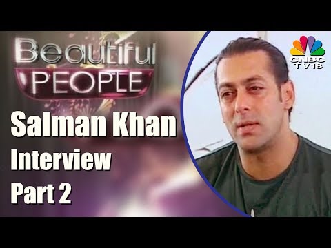 Salman Khan's exclusive interview with Anuradha SenGupta on CNBC-TV18 (14/6/09)
