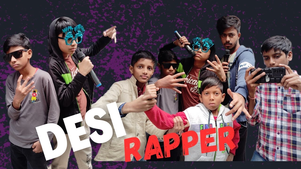 Desi Mo Rapper DESI RAPPER 🤣🤣|| jokercomdyans || news reporter || #comedy - YouTube