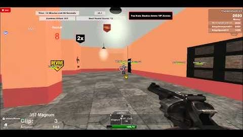 ROBLOX Call of Duty Black Ops Zombies Zombie Verruckt Part 2