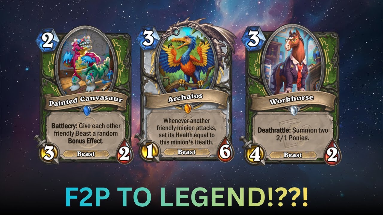 The Broke Man’s Path to Legend – Hearthstone F2P Ranked Grind Ep. 1 