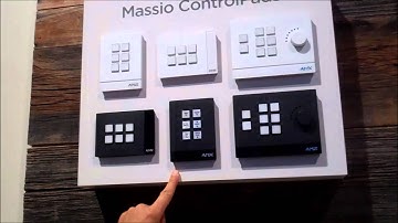 AMX Massio ControlPads at InfoComm 2014