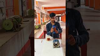1 hp water pump motor winding ITI practical classes #electrician #tranding
