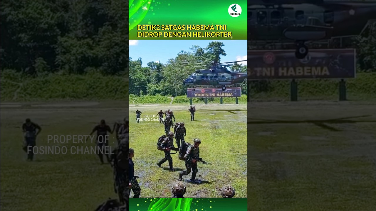 Satgas Habema TNI Paling dit4kuti kkb Saat ini🫨 