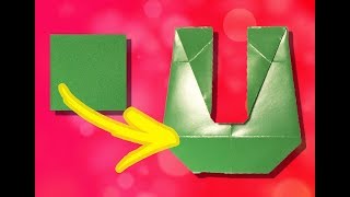 Origami Party Paper Letters For Kids: Letter \