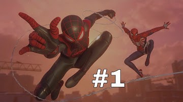 SPIDER-MAN 2 PS5 Gameplay Walkthrough PART 1- INTRO
