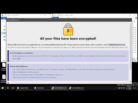 AppCheck Anti-Ransomware : CrySis Ransomware(.[webmafia@asia.com].wallet) Block Video