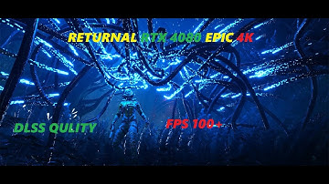 Returnal PC | Gameplay |4k RTX 4080 Epic Settings | Dlss Qullity | FPS 100 +