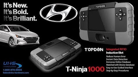 2019 Hyundai Elantra Keyed ignition generating Xhorse key and programming w/ T-Ninja 1000 Programmer