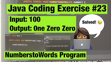Turning Numbers Into Words In Java