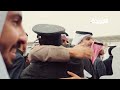 فرحة الضباط تحت الأمطار