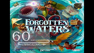 Forgotten Waters Board Game 60 Second Unboxing
