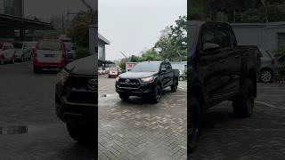 TOYOTA HILUX DOUBLE CABIN 2.4 E MANUAL 4x4 DIESEL IMPROVEMENT 2024 BLACK | INDONESIA