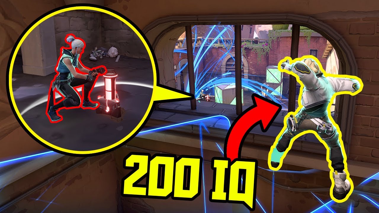 SMARTEST MOMENTS IN VALORANT 