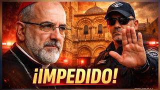 MARCOS VERA - POLICIA DE ISRAEL impide al CARDENAL PIZZABALLA celebrar la misa EN EL SANTO SEPULCRO