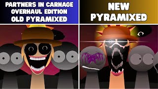 Sprunki Shifted Partners In Carnage Overhaul Edition But Pyramixed Old Vs New Who Wins?