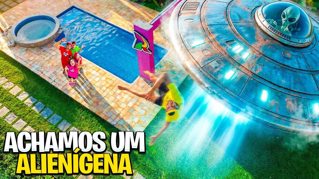 ENCONTRAMOS UMA NAVE ALIENÍGENA *Capturamos um E.T ?