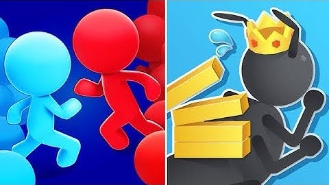 Gameplay Count Master 3D Vs Tiny Run  3D🧿🎮🔘New Max Update Mobile Gameplay WE21