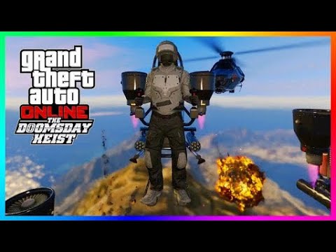 Gta5 ジェットスラスター試乗ドゥームズデイアップデート Youtube