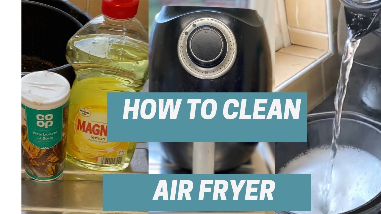HOW I CLEAN AN AIR FRYER FAST WAY TO CLEAN AN AIR FRYER Airfryer 