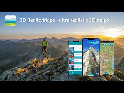 RealityMaps: skiën, wandelen, fietsen