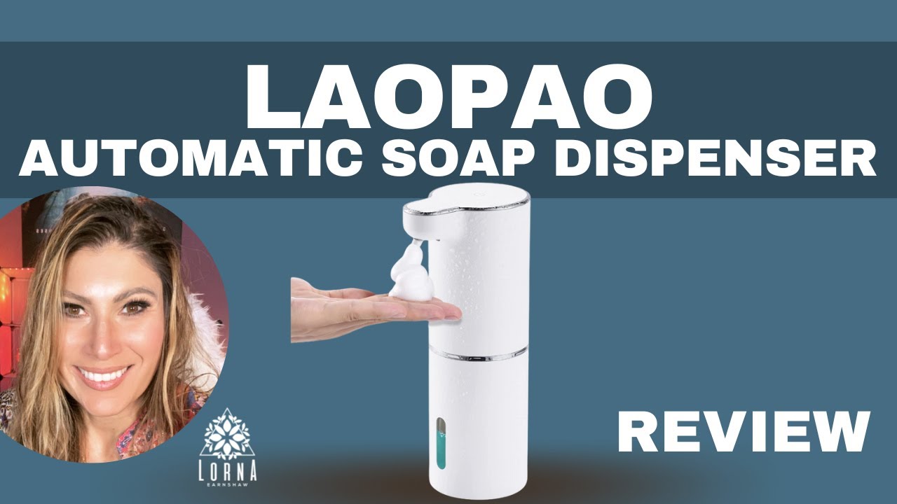 LAOPAO Soap Dispenser, Automatic Foaming Hand Soap Dispenser Touchless