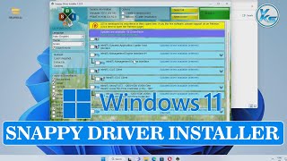 ✅ Snappy Driver Installer For Windows 11