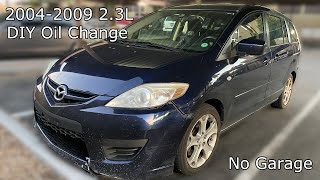 Mazda5 Oil Change