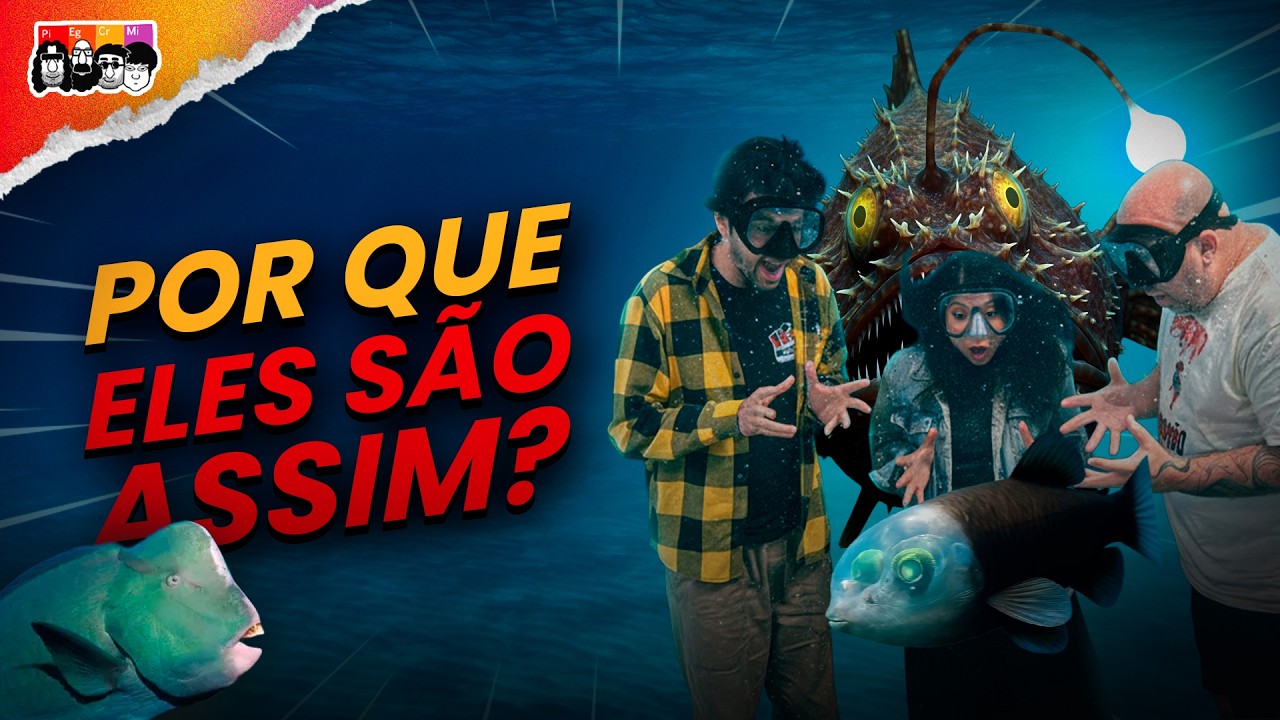 Por que os peixes das profundezas parecem alienígenas?