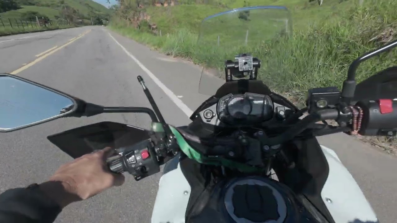 Versys X300 -  MotoVlog + nova Configuração do microfone Hollyland LARK M2.